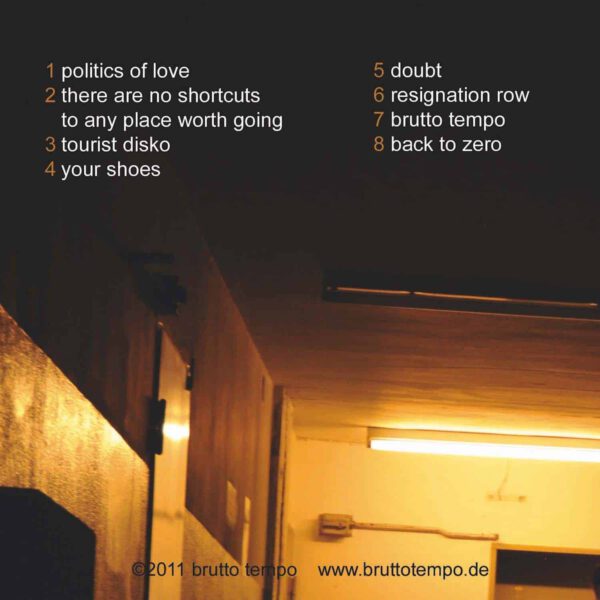 Brutto Tempo - Tourist Disko back